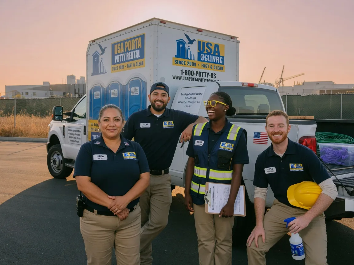 Portable Toilet Rental company in Riverbank, CA